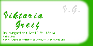 viktoria greif business card